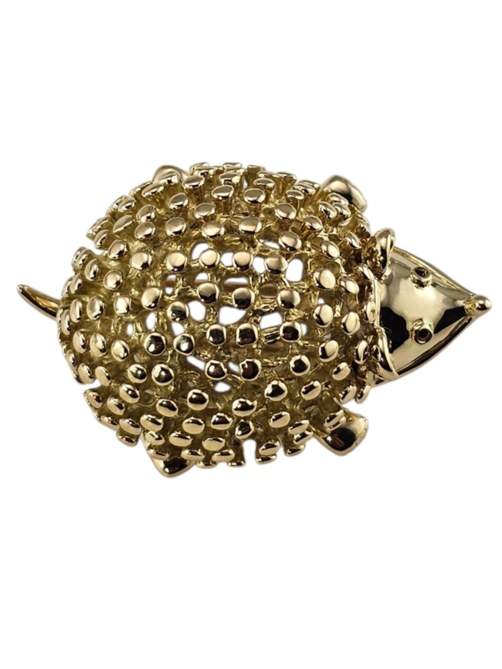 Tiffany & Co. Schlumberger 18K Yellow Gold and Ruby Hedgehog Brooch/Pin #25899